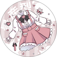 Przypinka Animecraft wzór 02