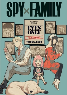 Manga Spy x Family fanbook eyes only