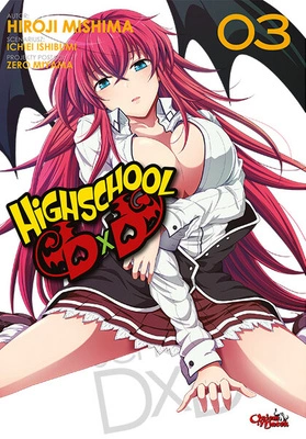 Manga Highschool DxD tom 03