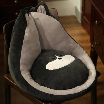 Poduszka siedzisko Szaro-szary miś