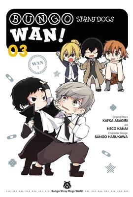 Manga ANG Bungo Stray Dogs: Wan!, Vol. 3