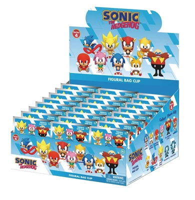 Gacha Sonic - The Hedgehog 3D PVC Bag Clips Series 3