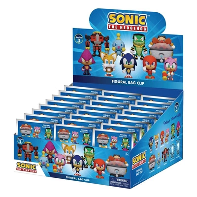 Gacha Sonic - The Hedgehog 3D PVC Bag Clips Series 3