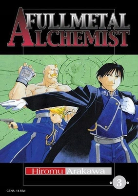 Manga Fullmetal Alchemist tom 3