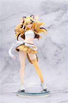 Figurka Zetsumetsukigudan 1/7 Rescute No. 15 Shi Hu - Leopard Cat 23 cm