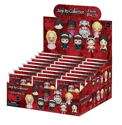 Gacha Junji Ito Collection PVC Bag Clips Series 1