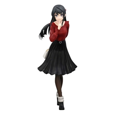 Figurka Rascal Does Not Dream of Bunny Girl Senpai Trio-Try-iT Mai Sakurajima Winter Outfit Ver. 21 cm