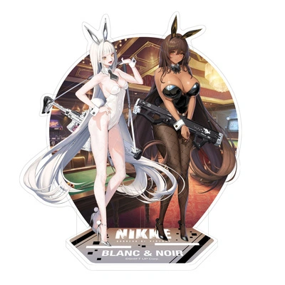 Diorama Akrylowa Goddess of Victory: Nikke Blanc & Noir 18cm