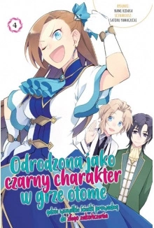 Manga Odrodzona jako czarny charakter w grze otome tom04