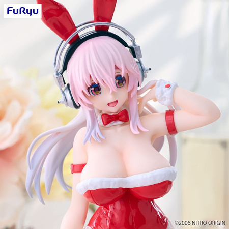 Figurka Super Sonico BiCute Bunnies Red Color Ver. 30 cm
