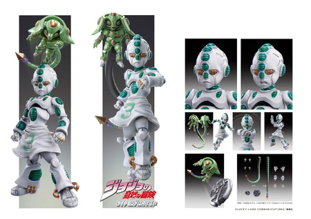 Figma JoJo's Bizarre Adventure Super Action Action Figure Chozokado (Ec Act 2 & Ec Act 3) 9 cm