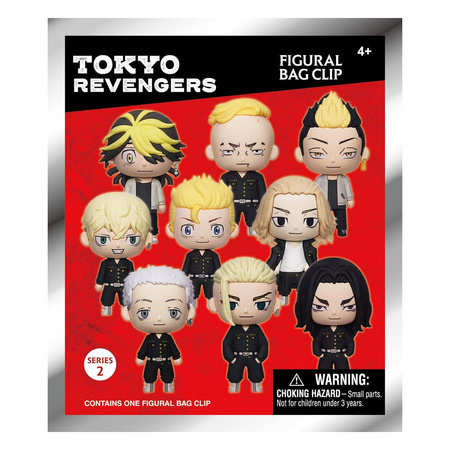 Gacha Tokyo Revengers 3D PVC Bag Clips Series 2