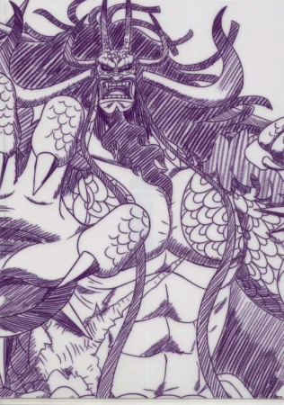 Naklejka One Piece: Two Wings Decisive Battle Ichiban Kuji Vivi Kaido 29cm