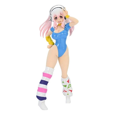 Figurka Super Sonico Super Sonico 80's/Another Color/Blue Ver. 18 cm