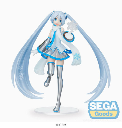 Figurka Hatsune Miku Luminasta Snow Miku Sky Town Ver. 22 cm