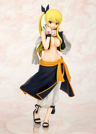 Figurka Fairy Tail Pop Up Parade Lucy Heartfilia Natsu Costume L Size 22 cm