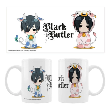 Kubek Kuroshitsuji Black Butler Cow Costumes