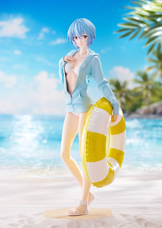Figurka Rebuild of Evangelion Pop Up Parade L Beach Queens: Rei Ayanami 22 cm