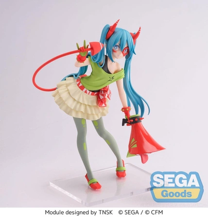 Figurka Hatsune Miku Series FIGURIZMa Project DIVA- X Hatsune Miku DE:MONSTAR T.R. 22 cm