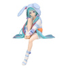 Figurka Hatsune Miku Noodle Stopper Hatsune Miku Rabbit Ear Hood Pajama Blue Color 14 cm