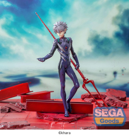 Figurka Evangelion: 3.0+1.0 Thrice Upon a Time Luminasta Kaworu Nagisa x Spear of Longinus 21 cm