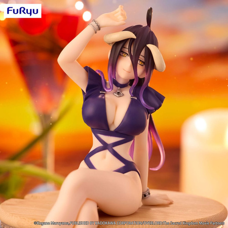 Figurka Overlord Noodle Stopper Albedo Swimsuit Dark Purple Color Ver. 16 cm
