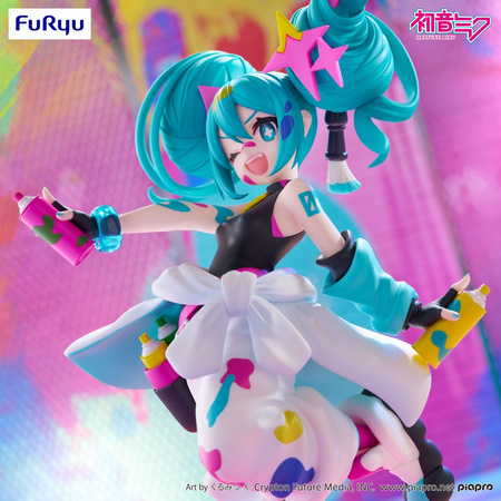 Figurka Hatsune Miku Trio-Try-iT Miku Paint Girl 19 cm