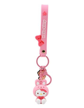 Brelok Sanrio Animal Series Keychain with Hand Strap  Hello Kitty 5 cm