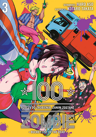 Manga 100 rzeczy do zrobienia, zanim zostanę zombie tom 03