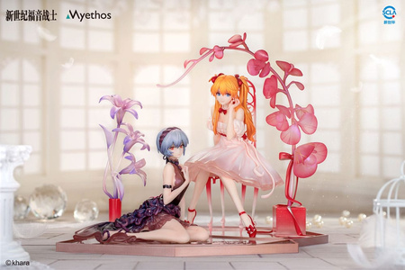 Figurka Evangelion 1/7 Rei Ayanami & Asuka Shikinami Langley: Whisper of Flower Ver. Set