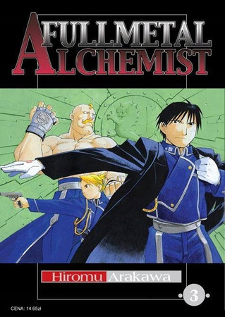 Manga Fullmetal Alchemist tom 3
