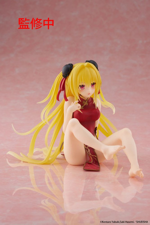 Figurka To Love Ru Darkness Desktop Cute Figure Golden Darkness (Chinese Dress Ver.) 13 cm