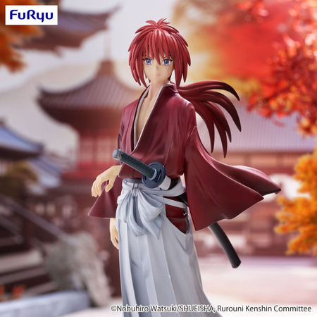 Figurka Rurouni Kenshin: Meiji Kenkaku Romantan Trio-Try-iT Kenshin Himura 19 cm