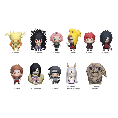Gacha Naruto Shippuden 3D losowy brelok seria 6