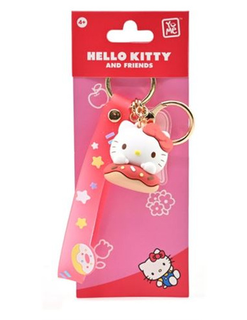 Brelok Sanrio Donut Series Keychain with Hand Strap Hello Kitty 5 cm