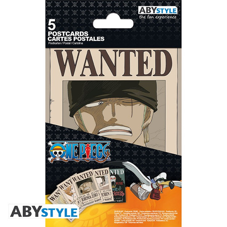 Pocztówki One Piece - Zestaw B - 5szt.