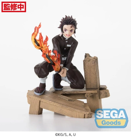 Figurka Demon Slayer: Kimetsu no Yaiba Xross Link Anime Tanjiro Kamado -Swordsmith Village Arc- 12 cm