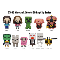Gacha Minecraft 3D PVC Bag Clips Series 1