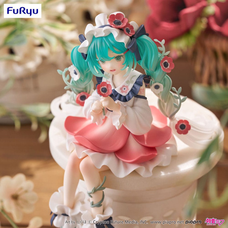 Figurka Hatsune Miku Noodle Stopper Hatsune Miku Flower Fairy Anemone 14 cm