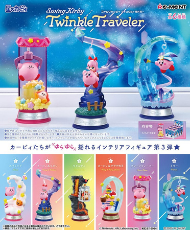 Figurka Kirby 6 cm Swing Kirby Twinkle Traveler