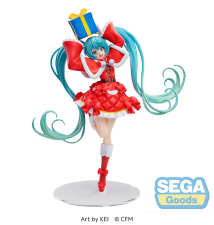 Figurka Hatsune Miku Series Luminasta Hatsune Miku Christmas 2024 19 cm