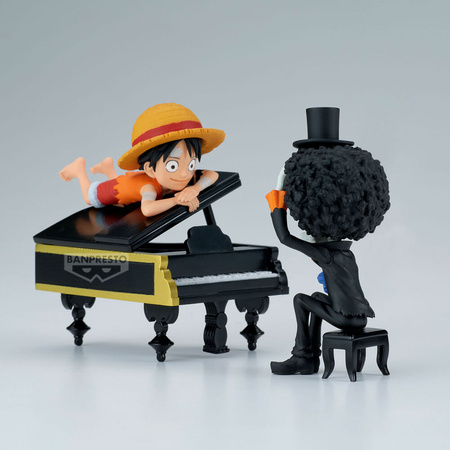 Figurka One Piece Word Collectable Stories Luffy & Brook 8cm