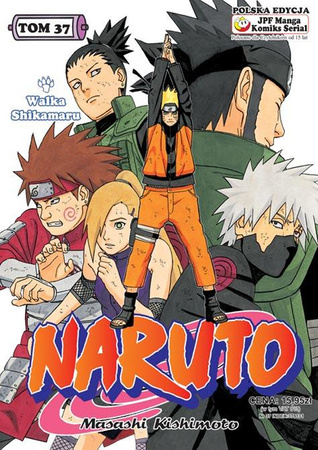 Manga Naruto Tom 37 Z Defektem