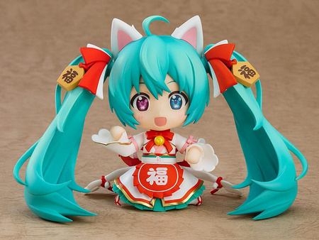 Nendoroid Character Vocal Series 01 Hatsune Miku: Maneki Miku Ver. 10 cm