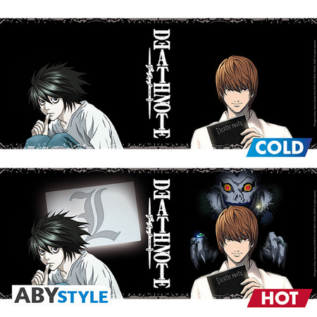 Kubek Death Note -Kira & L - zmiennocieplny