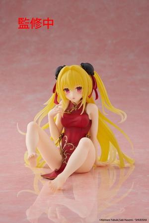 Figurka To Love Ru Darkness Desktop Cute Figure Golden Darkness (Chinese Dress Ver.) 13 cm