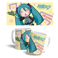 Kubek Hatsune Miku Miku Chibi Leek Girl 325 ml