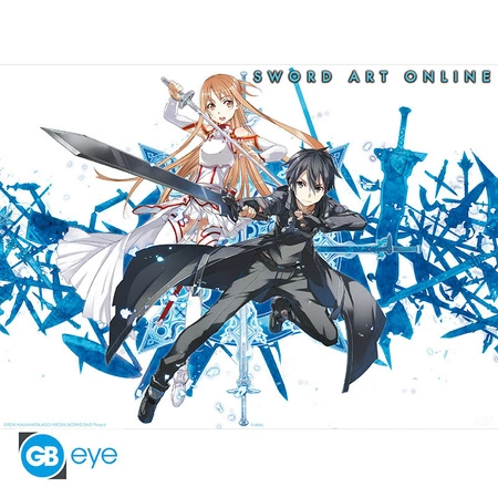 Plakat Sword art online 52x38cm