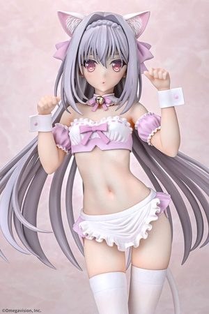 Figurka Tsuki ni Yorisou Otome no Sahou 1/6 Luna Sakurakouji Cat Maid Sakura Color Ver. 26 cm