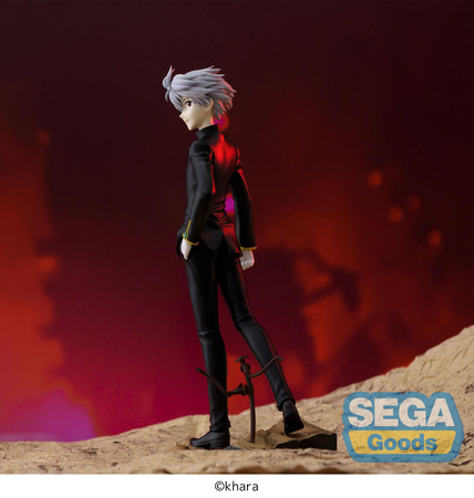 Figurka Evangelion: 3.0+1.0 Thrice Upon a Time SPM Vignetteum Kaworu Nagisa Commander Suit Ver. 19 cm